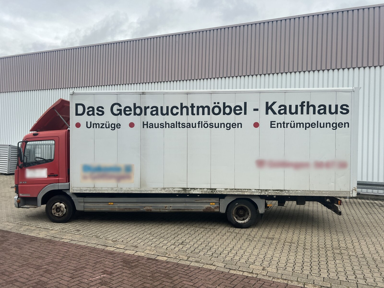 Mercedes-Benz Atego 815L 4x2 Atego 815L 4x2 - Lastbil med skåp: bild 5 Mercedes-Benz Atego 815L 4x2 Atego 815L 4x2 - Lastbil med skåp: bild 5