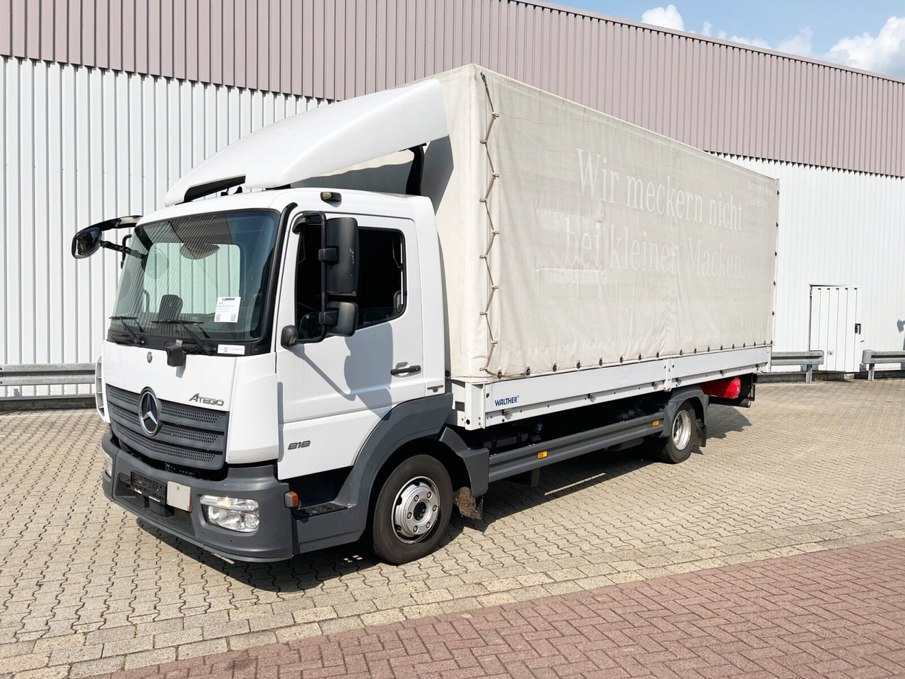 Mercedes-Benz Atego 818/23 L 4x2 Atego 818/23 L 4x2 mit Sörensen LBW - Kapellbil: bild 1 Mercedes-Benz Atego 818/23 L 4x2 Atego 818/23 L 4x2 mit Sörensen LBW - Kapellbil: bild 1