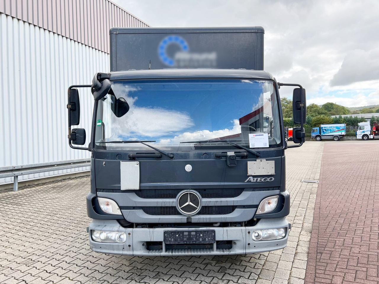 Lastbil med skåp Mercedes-Benz Atego 818 L 4x2 Atego 818 L 4x2 mit MBB LBW, 4x Vorhanden!: bild 6