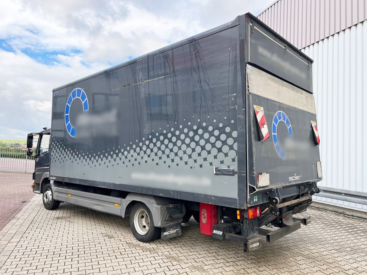 Lastbil med skåp Mercedes-Benz Atego 818 L 4x2 Atego 818 L 4x2 mit MBB LBW, 4x Vorhanden!: bild 11
