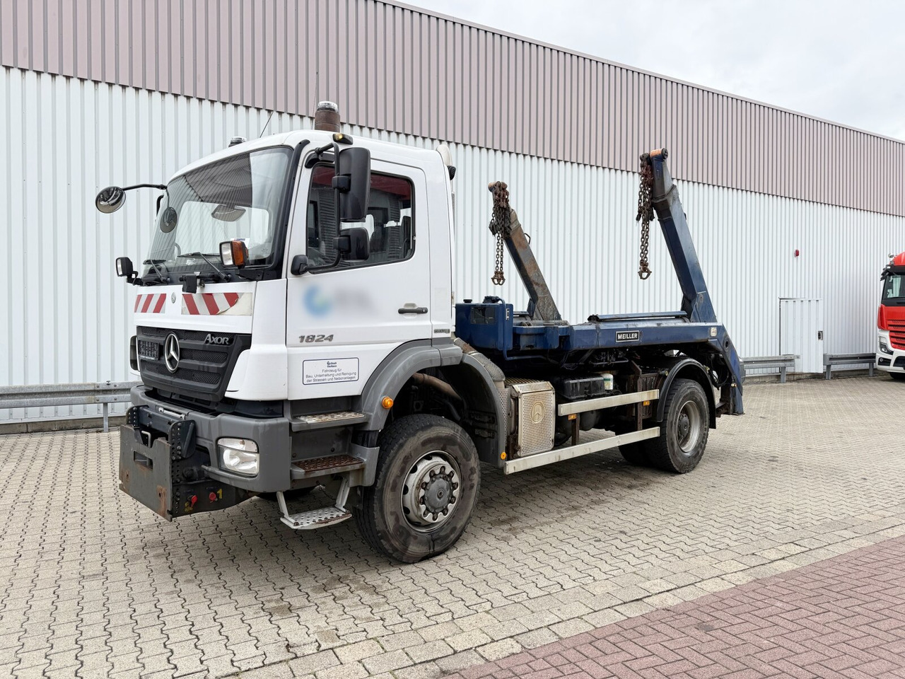 Liftdumper lastbil Mercedes-Benz Axor 1824 AK 4x4 Axor 1824 AK 4x4, Tele-Absetzer, Winterdienstausstattung: bild 8