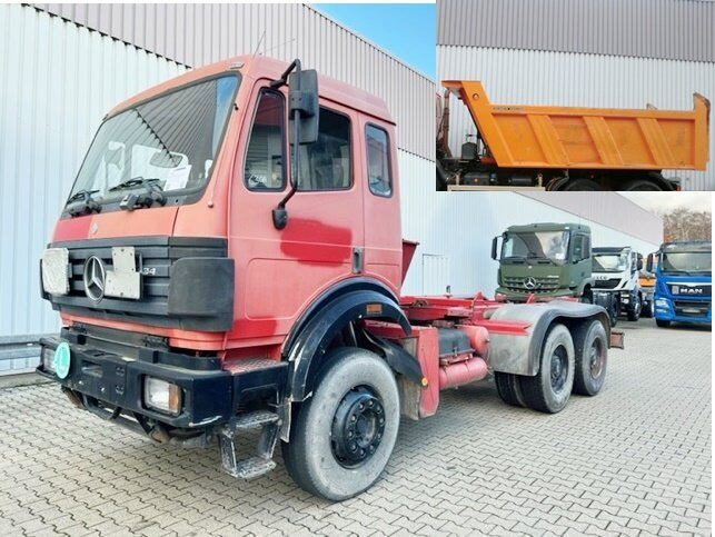 Mercedes-Benz SK II 25/2634 K 6x4 SK II 25/2634 K 6x4, Stahlmulde ca. 13m³ - Dumper: bild 1 Mercedes-Benz SK II 25/2634 K 6x4 SK II 25/2634 K 6x4, Stahlmulde ca. 13m³ - Dumper: bild 1