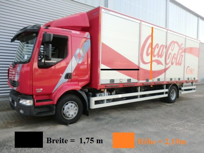 Renault Midlum 220 DXi 4x2 Midlum 220 DXi 4x2Getränkekoffer TÜV:2019 - Lastbil med skåp: bild 3 Renault Midlum 220 DXi 4x2 Midlum 220 DXi 4x2Getränkekoffer TÜV:2019 - Lastbil med skåp: bild 3
