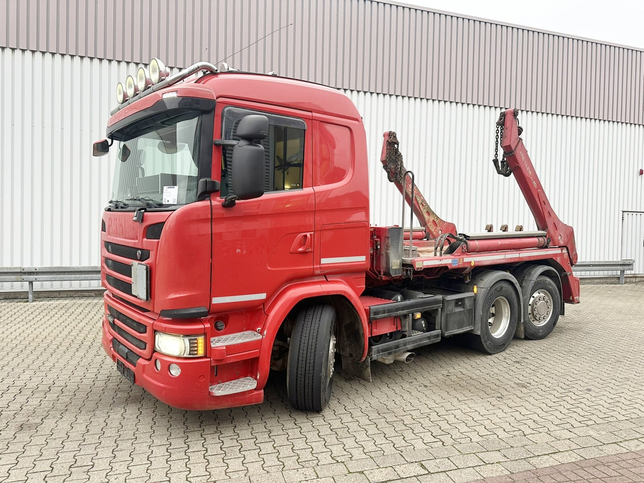 Scania G 450 / 6x2/4 G 450 /6x2/4, Meiller AK 16 MTG, Funk, Teleskop - Liftdumper lastbil: bild 1 Scania G 450 / 6x2/4 G 450 /6x2/4, Meiller AK 16 MTG, Funk, Teleskop - Liftdumper lastbil: bild 1