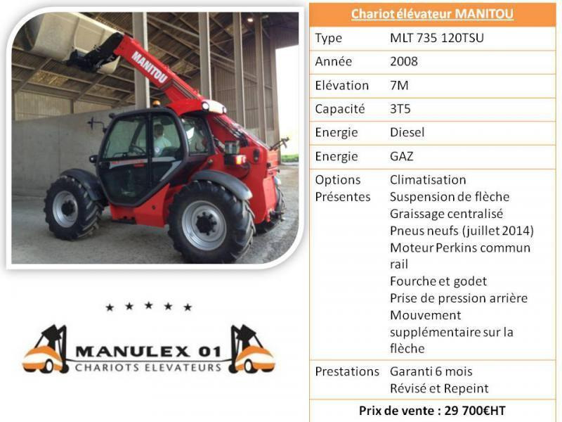 Manitou MLT735 120LSU Turbo - Teleskoplastar: bild 2 Manitou MLT735 120LSU Turbo - Teleskoplastar: bild 2