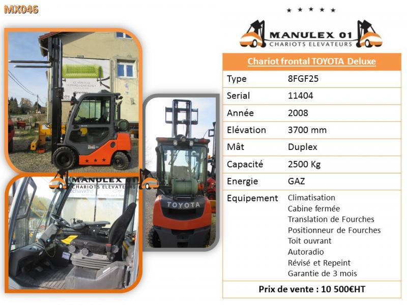 Toyota 8FGF25 - Gasoltruck: bild 5 Toyota 8FGF25 - Gasoltruck: bild 5