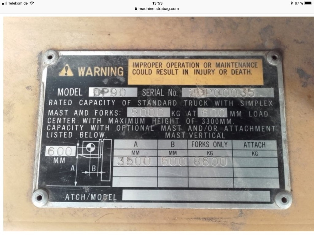 CAT DP90 - Dieseltruck: bild 5 CAT DP90 - Dieseltruck: bild 5