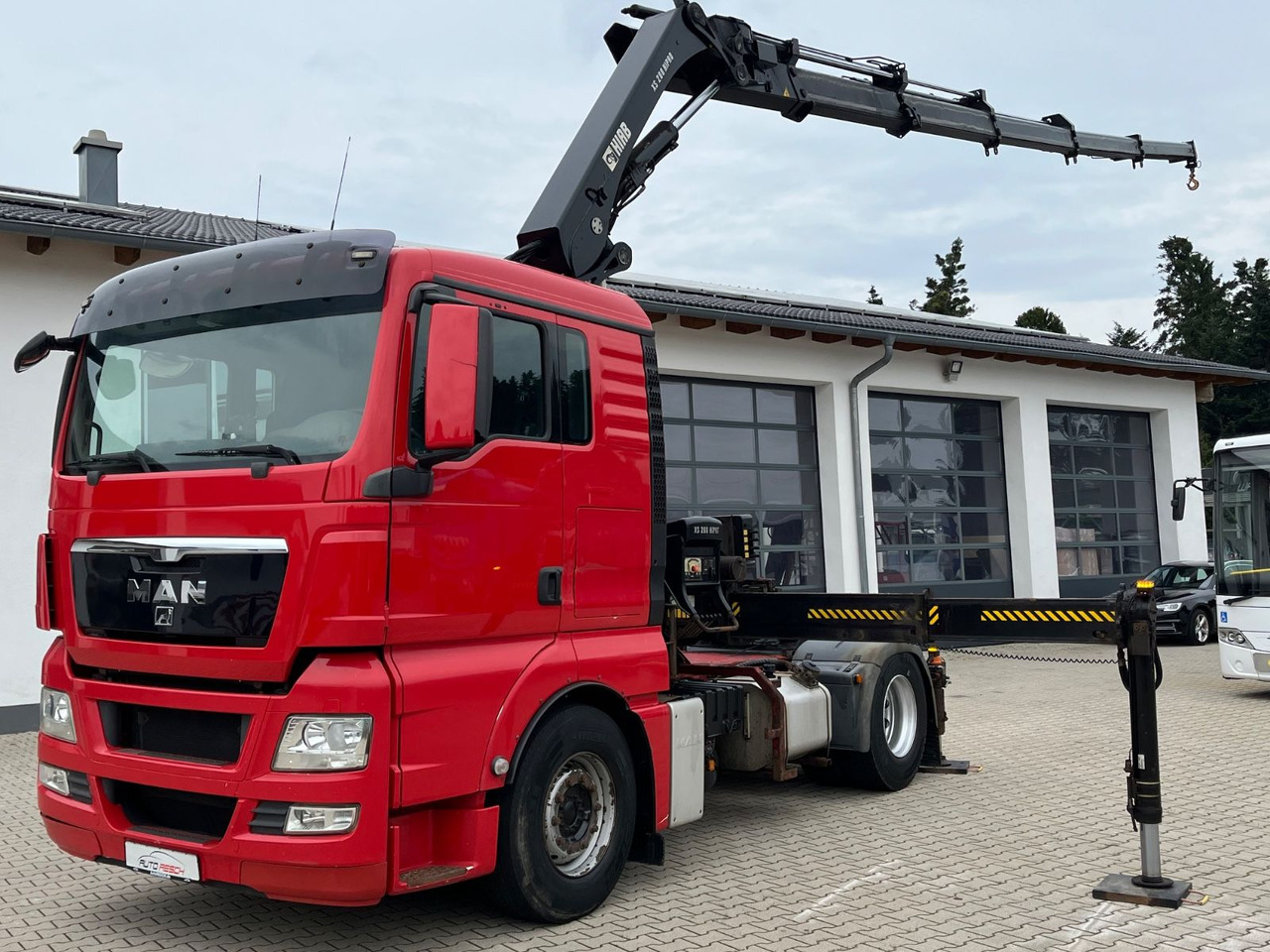 MAN TGX 18.400 mit Kran HIAB 288E P-5 HIPRO - Dragbil: bild 1 MAN TGX 18.400 mit Kran HIAB 288E P-5 HIPRO - Dragbil: bild 1
