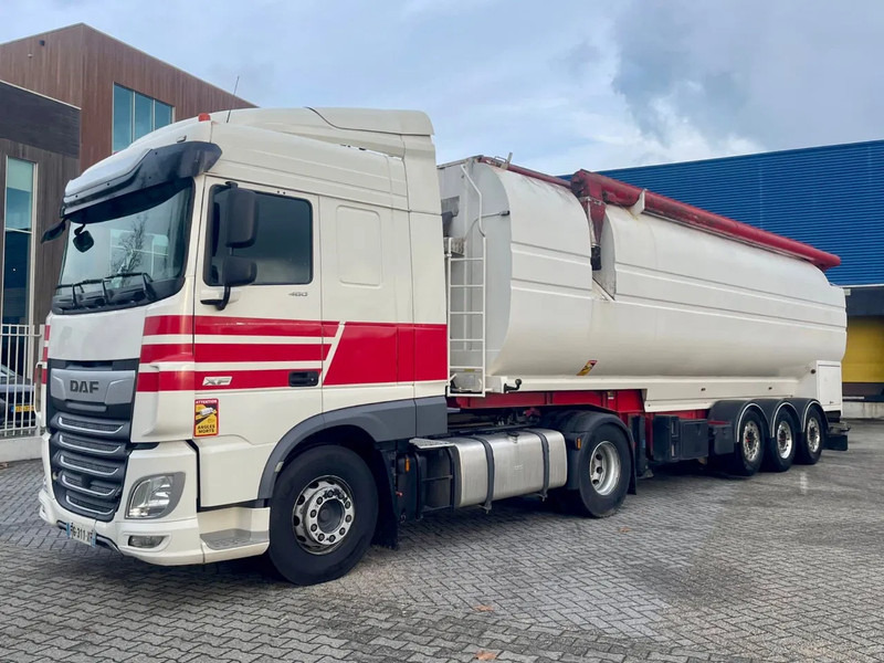 DESOT Daf 480 504908 km bj 2019 RETARDER + TSCI 8 COMP. , SAF AXLES, - Tanktrailer: bild 1 DESOT Daf 480 504908 km bj 2019 RETARDER + TSCI 8 COMP. , SAF AXLES, - Tanktrailer: bild 1