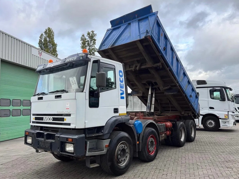 Iveco Eurotrakker 340E37 8x4, Manual injection, STEEL DUMPER, FULL SPRING - Tippbil lastbil: bild 1 Iveco Eurotrakker 340E37 8x4, Manual injection, STEEL DUMPER, FULL SPRING - Tippbil lastbil: bild 1