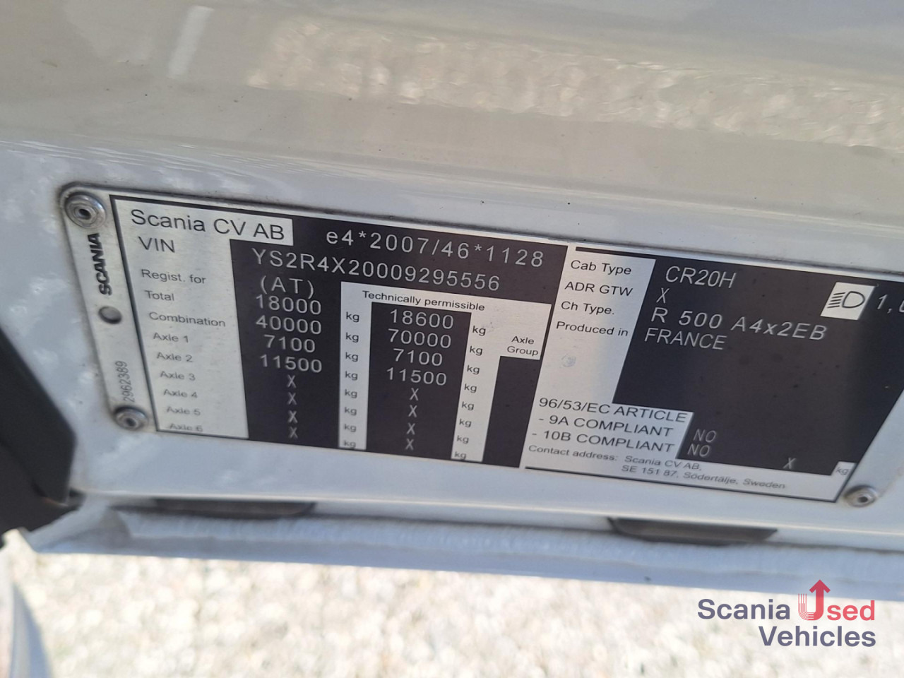 SCANIA R 500 A4x2EB Lowliner Smart 2 !! - Dragbil: bild 4 SCANIA R 500 A4x2EB Lowliner Smart 2 !! - Dragbil: bild 4