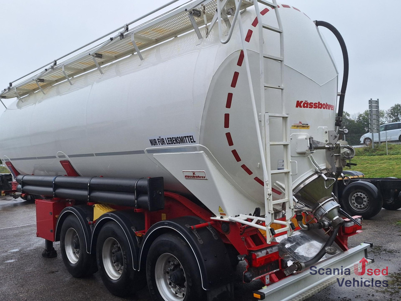 KAESSBOHRER Lebensmitteltank Kippbar SSK 40XS Neuwertig !! - Bulktrailer: bild 1 KAESSBOHRER Lebensmitteltank Kippbar SSK 40XS Neuwertig !! - Bulktrailer: bild 1