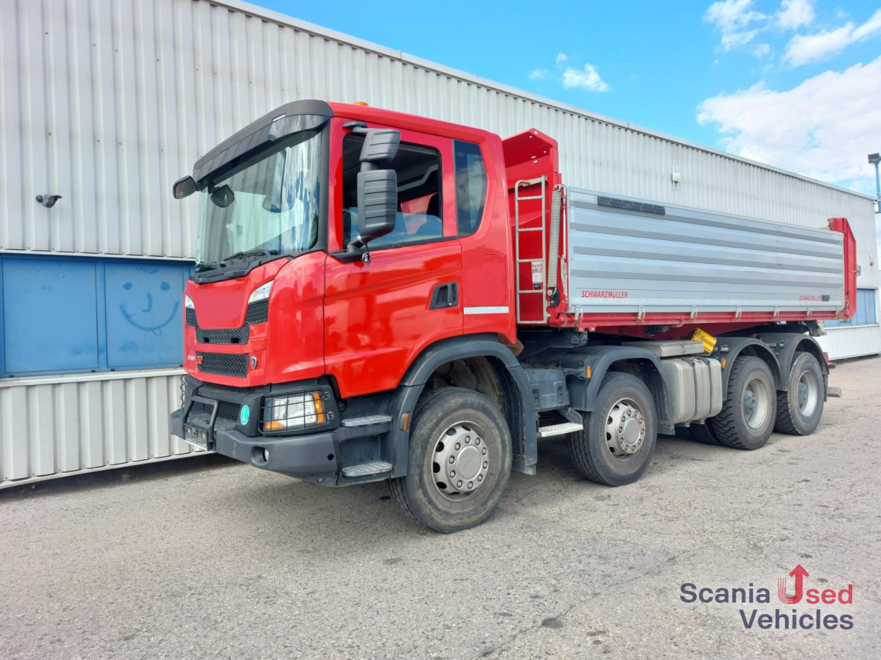 SCANIA G 410 B8x4HZ Dreiseitenkipper - Tippbil lastbil: bild 1 SCANIA G 410 B8x4HZ Dreiseitenkipper - Tippbil lastbil: bild 1