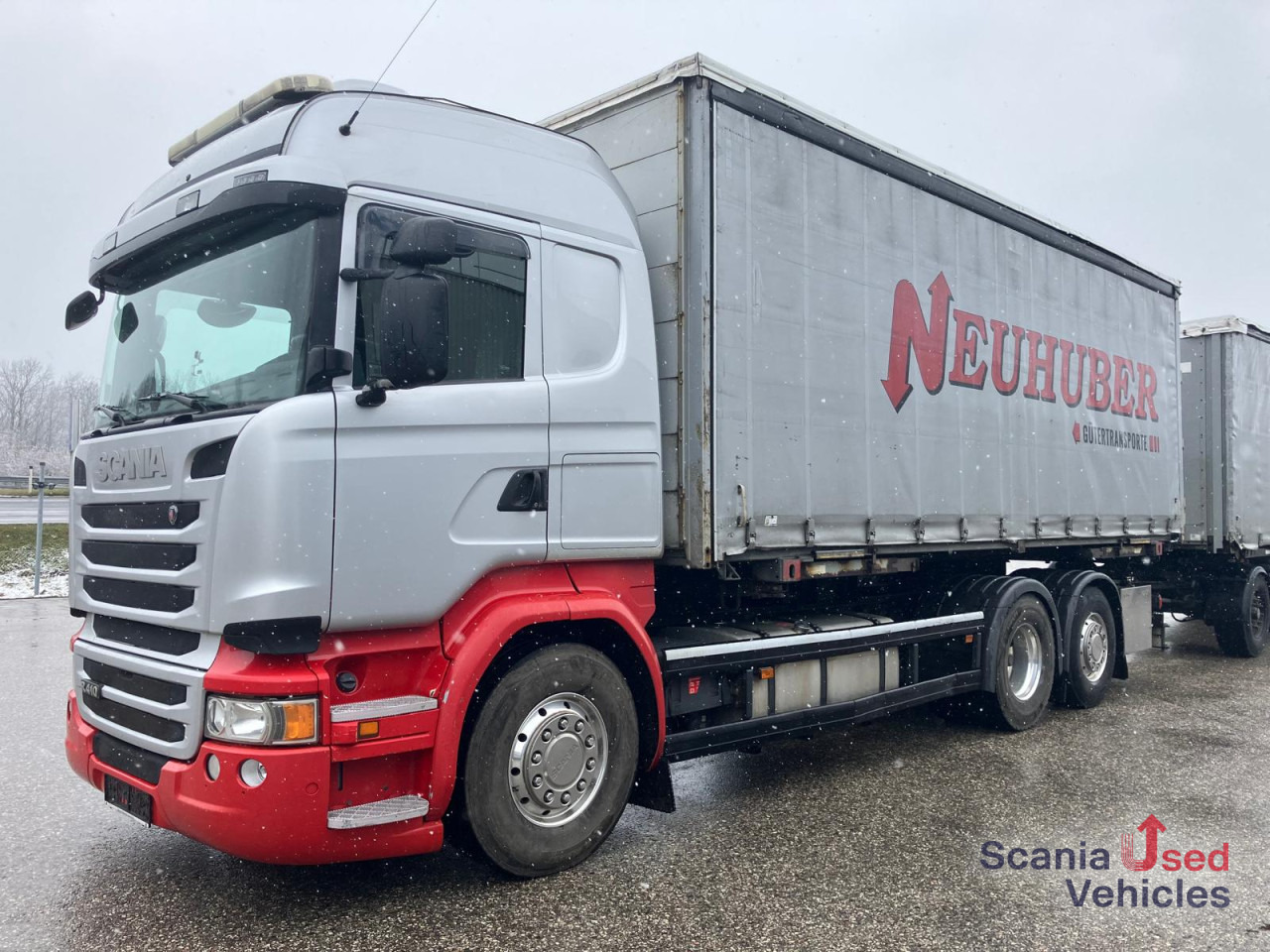 SCANIA R 410 LB6x2*4HNB BDF Komplettzug !! - Containerbil/ Växelflak lastbil: bild 1 SCANIA R 410 LB6x2*4HNB BDF Komplettzug !! - Containerbil/ Växelflak lastbil: bild 1