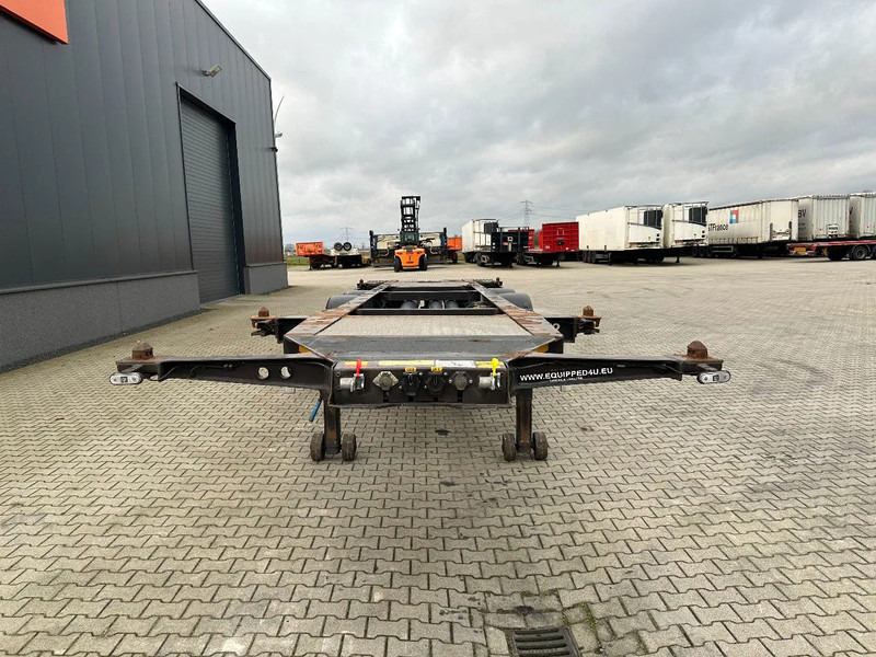 Burg 25X 20FT ADR (EX/II, EX/III, FL, AT) Chassis, Empty weight : 3.690kg, SAF INTRADISC, 2x Liftaxle, NL-chassis - Containerbil/ Växelflak semitrailer: bild 5 Burg 25X 20FT ADR (EX/II, EX/III, FL, AT) Chassis, Empty weight : 3.690kg, SAF INTRADISC, 2x Liftaxle, NL-chassis - Containerbil/ Växelflak semitrailer: bild 5