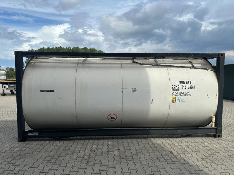 CIMC 20FT ISO / 25.020L-1-COMP. / L4BN / UN Portable / T11 / test: 10-2027 - Tankcontainer: bild 3 CIMC 20FT ISO / 25.020L-1-COMP. / L4BN / UN Portable / T11 / test: 10-2027 - Tankcontainer: bild 3