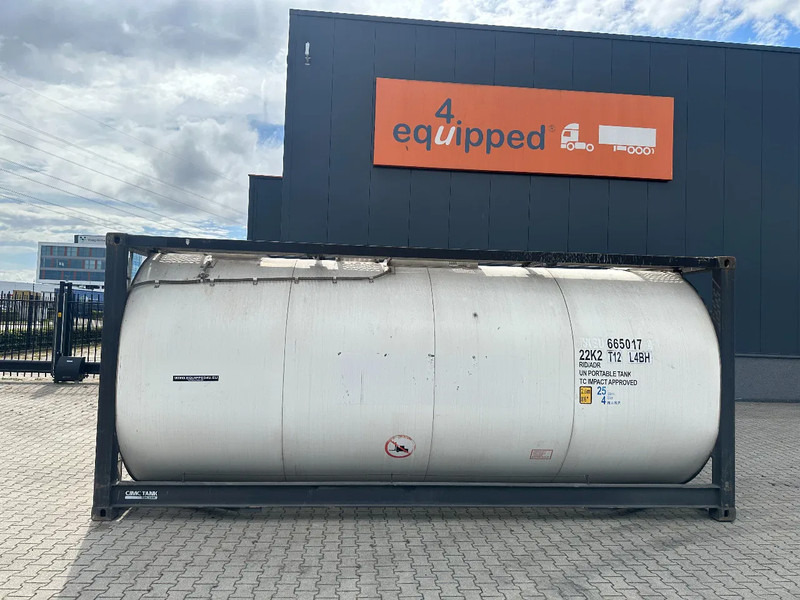 CIMC 20FT ISO / 25.020L-1-COMP. / L4BN / UN Portable / T11 / test: 10-2027 - Tankcontainer: bild 2 CIMC 20FT ISO / 25.020L-1-COMP. / L4BN / UN Portable / T11 / test: 10-2027 - Tankcontainer: bild 2