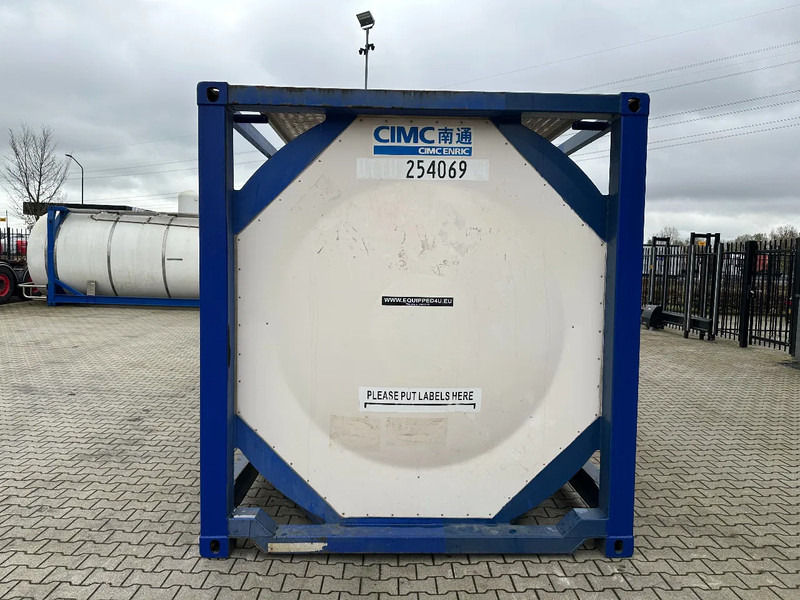 CIMC 20FT ISO, 25.090L / 1-COMP / 3 BAFFELS / T12 / 4 manholes / ADR valid until 06/2027 - Lagringstank: bild 5 CIMC 20FT ISO, 25.090L / 1-COMP / 3 BAFFELS / T12 / 4 manholes / ADR valid until 06/2027 - Lagringstank: bild 5