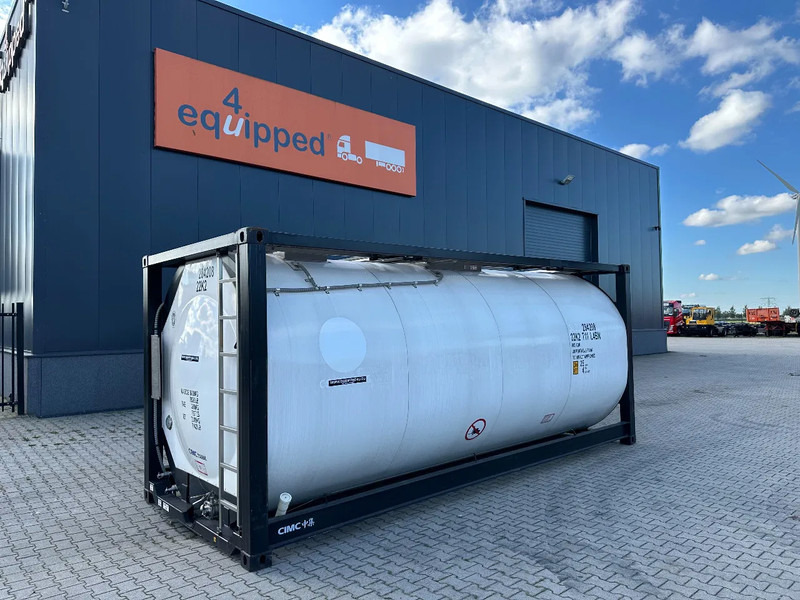 CIMC NEW / UNUSED, for FOOD STUFF or CHEMICAL, 20FT ISO, 25.030L, L4BN, UN Portable, T11, test: 1-2027 - Tankcontainer: bild 1 CIMC NEW / UNUSED, for FOOD STUFF or CHEMICAL, 20FT ISO, 25.030L, L4BN, UN Portable, T11, test: 1-2027 - Tankcontainer: bild 1