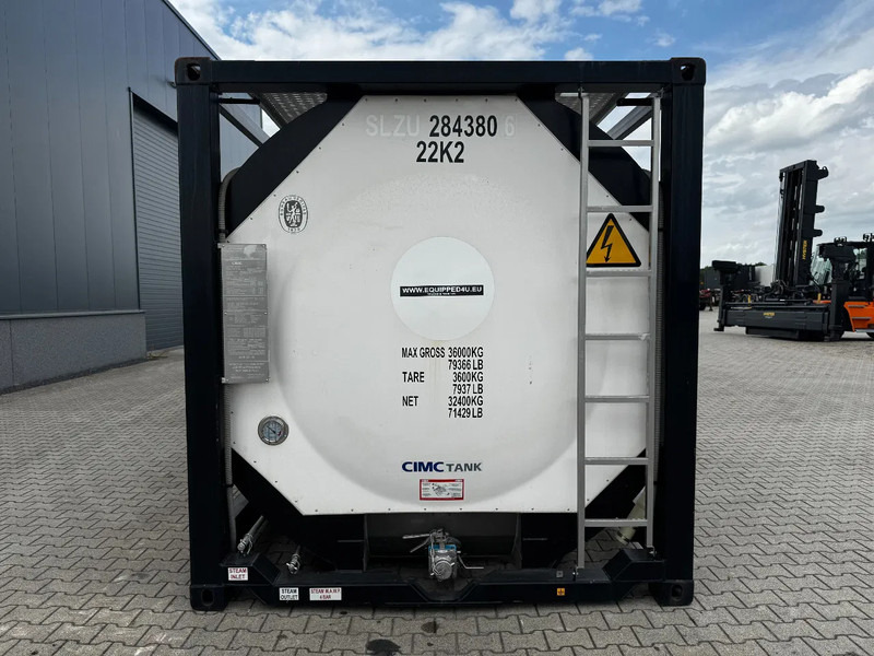 CIMC TOP: 2022, 20FT ISO, 25.030L, L4BN, UN Portable, T11, test: 09-2026 - Tankcontainer: bild 4 CIMC TOP: 2022, 20FT ISO, 25.030L, L4BN, UN Portable, T11, test: 09-2026 - Tankcontainer: bild 4