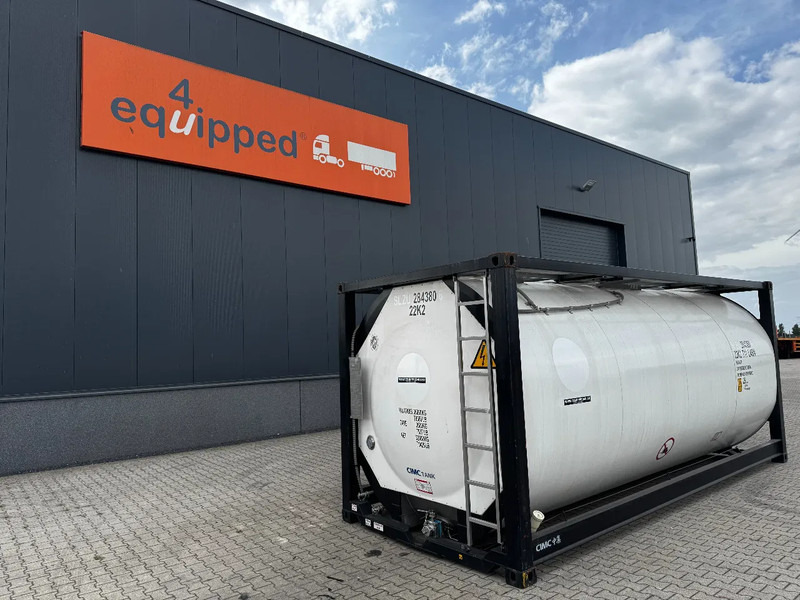 CIMC TOP: 2022, 20FT ISO, 25.030L, L4BN, UN Portable, T11, test: 09-2026 - Tankcontainer: bild 1 CIMC TOP: 2022, 20FT ISO, 25.030L, L4BN, UN Portable, T11, test: 09-2026 - Tankcontainer: bild 1