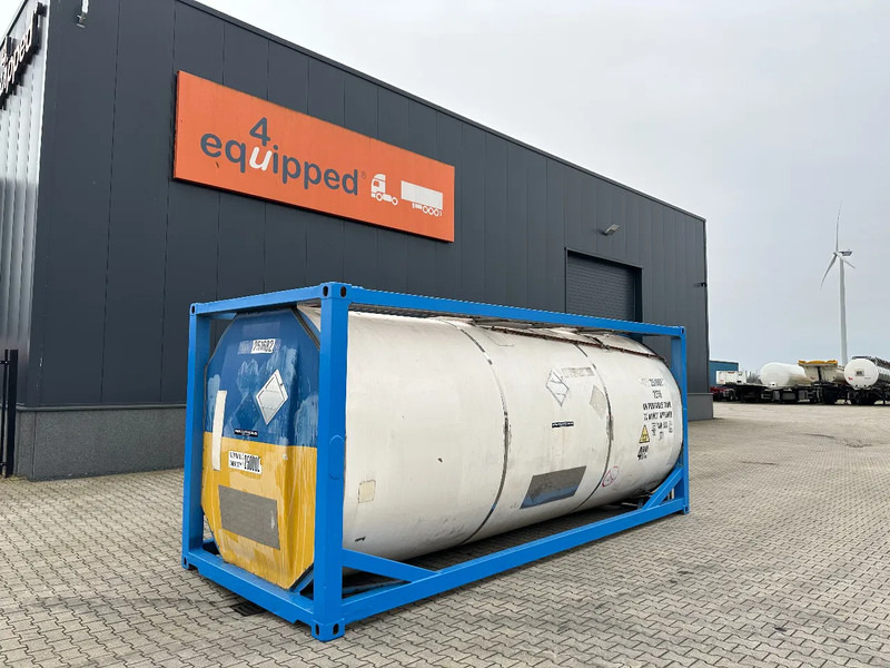 Consani 25.100L / 1-COMP, 20FT ISO, UN PORTABLE T11, 2,5Y-inspection till: 02-2028 - Lagringstank: bild 1 Consani 25.100L / 1-COMP, 20FT ISO, UN PORTABLE T11, 2,5Y-inspection till: 02-2028 - Lagringstank: bild 1
