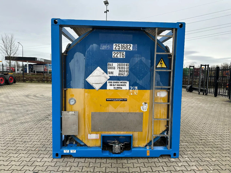 Consani 25.100L / 1-COMP, 20FT ISO, UN PORTABLE T11, 2,5Y-inspection till: 02-2028 - Lagringstank: bild 5 Consani 25.100L / 1-COMP, 20FT ISO, UN PORTABLE T11, 2,5Y-inspection till: 02-2028 - Lagringstank: bild 5