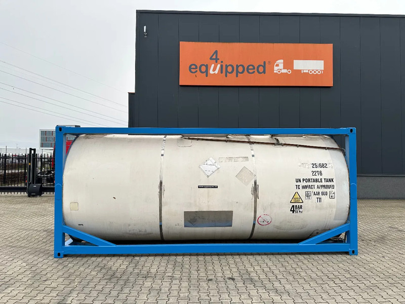Consani 25.100L / 1-COMP, 20FT ISO, UN PORTABLE T11, 2,5Y-inspection till: 02-2028 - Lagringstank: bild 3 Consani 25.100L / 1-COMP, 20FT ISO, UN PORTABLE T11, 2,5Y-inspection till: 02-2028 - Lagringstank: bild 3