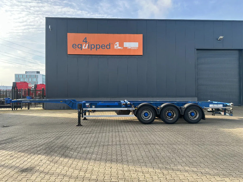 Contar 40 (45) FT-chassis / liftaxle / drumbrakes / NL-Chassis/ MOT - Containerbil/ Växelflak semitrailer: bild 3 Contar 40 (45) FT-chassis / liftaxle / drumbrakes / NL-Chassis/ MOT - Containerbil/ Växelflak semitrailer: bild 3