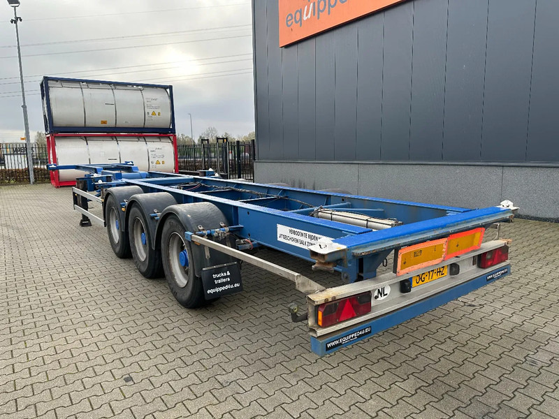 Contar 40 (45) FT-chassis / liftaxle / drumbrakes / NL-Chassis/ MOT - Containerbil/ Växelflak semitrailer: bild 4 Contar 40 (45) FT-chassis / liftaxle / drumbrakes / NL-Chassis/ MOT - Containerbil/ Växelflak semitrailer: bild 4