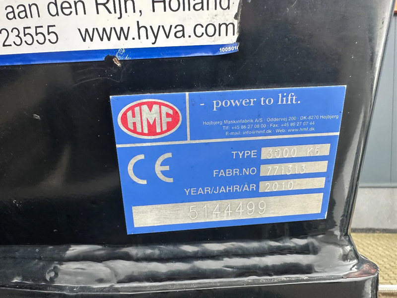 Leasa DAF CF 85.410 8x2 / HMF 3000 K6 crane (30T/m 6x extendable) + remote / HYVALIFT 26Tkg HOOK, / EURO-5 / NL-TRUCK DAF CF 85.410 8x2 / HMF 3000 K6 crane (30T/m 6x extendable) + remote / HYVALIFT 26Tkg HOOK, / EURO-5 / NL-TRUCK: bild 20