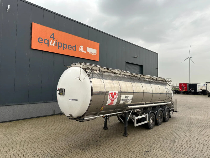 Feldbinder FOOD / LEVENSMIDDELEN / LEBENSMITTEL / 33.500L / 3-COMP / PUMP / NL-trailer / APK: 05-2026 - Tanktrailer: bild 1 Feldbinder FOOD / LEVENSMIDDELEN / LEBENSMITTEL / 33.500L / 3-COMP / PUMP / NL-trailer / APK: 05-2026 - Tanktrailer: bild 1
