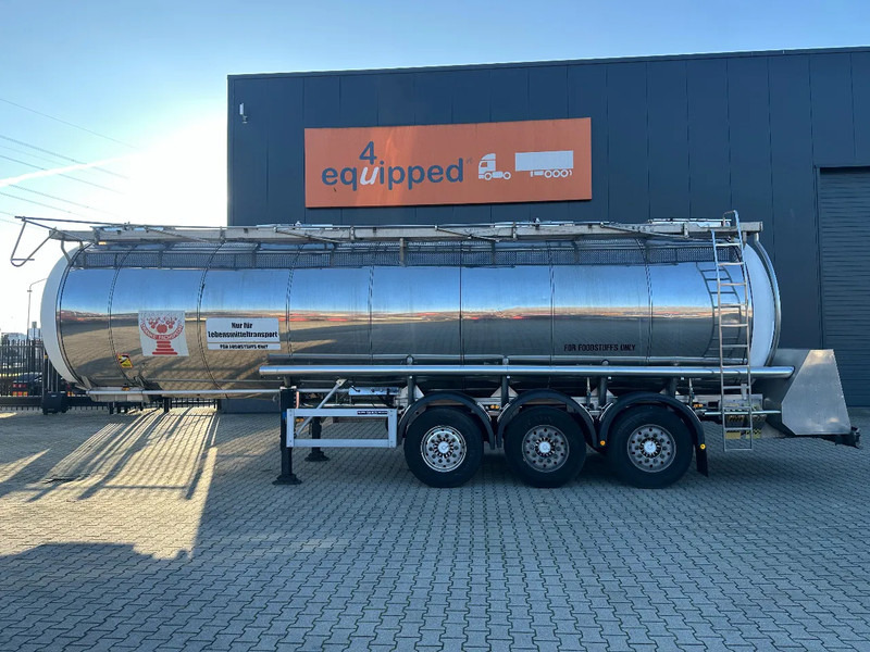 Feldbinder FOOD / LEVENSMIDDELEN/ LEBENSMITTEL / 33.500L / 3-COMP / PUMP / NL-trailer / APK: 05-2026 - Tanktrailer: bild 2 Feldbinder FOOD / LEVENSMIDDELEN/ LEBENSMITTEL / 33.500L / 3-COMP / PUMP / NL-trailer / APK: 05-2026 - Tanktrailer: bild 2