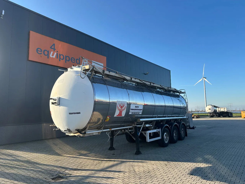 Feldbinder FOOD / LEVENSMIDDELEN/ LEBENSMITTEL / 33.500L / 3-COMP / PUMP / NL-trailer / APK: 05-2026 - Tanktrailer: bild 1 Feldbinder FOOD / LEVENSMIDDELEN/ LEBENSMITTEL / 33.500L / 3-COMP / PUMP / NL-trailer / APK: 05-2026 - Tanktrailer: bild 1