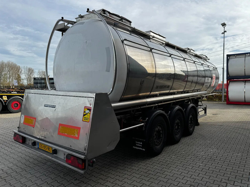 Feldbinder LEBENSMITTEL / LEVENSMIDDELEN FOOD / 33.500L / 3-COMP / PUMPE / INOX / NL-trailer / APK: 10-2026 - Tanktrailer: bild 3 Feldbinder LEBENSMITTEL / LEVENSMIDDELEN FOOD / 33.500L / 3-COMP / PUMPE / INOX / NL-trailer / APK: 10-2026 - Tanktrailer: bild 3