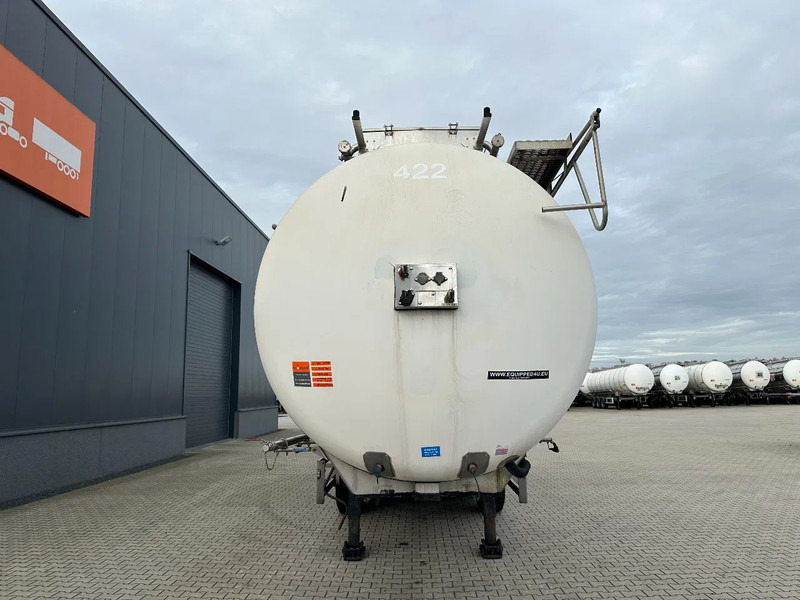 Feldbinder LEVENSMIDDELEN / FOOD / LEBENSMITTEL / 33.500L / 3-COMP / POMP / NL-trailer / APK: 09-2026, 10x beschikbaar - Tanktrailer: bild 2 Feldbinder LEVENSMIDDELEN / FOOD / LEBENSMITTEL / 33.500L / 3-COMP / POMP / NL-trailer / APK: 09-2026, 10x beschikbaar - Tanktrailer: bild 2