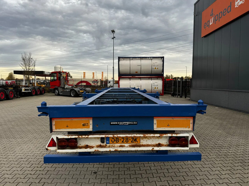 Groenewegen 40FT-chassis / liftaxle / drumbrakes / NL-Chassis - Containerbil/ Växelflak semitrailer: bild 5 Groenewegen 40FT-chassis / liftaxle / drumbrakes / NL-Chassis - Containerbil/ Växelflak semitrailer: bild 5