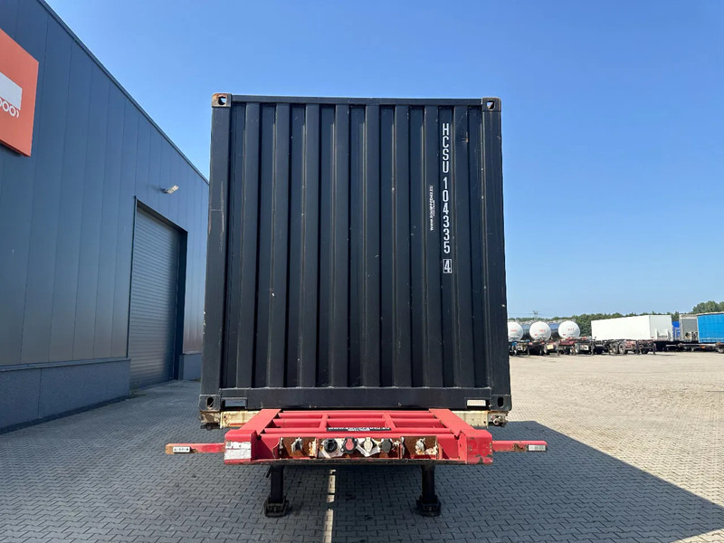 Krone 2-axle 20FT chassis + 20FT DV 8'6" container ONE-WAY - Containerbil/ Växelflak semitrailer: bild 5 Krone 2-axle 20FT chassis + 20FT DV 8'6" container ONE-WAY - Containerbil/ Växelflak semitrailer: bild 5