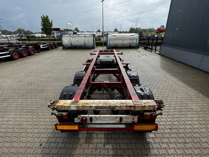Krone 2-axle 20FT chassis, BPW + drumbrakes, airsuspension, empty weight: 3.180kg, 2x available - Containerbil/ Växelflak semitrailer: bild 4 Krone 2-axle 20FT chassis, BPW + drumbrakes, airsuspension, empty weight: 3.180kg, 2x available - Containerbil/ Växelflak semitrailer: bild 4