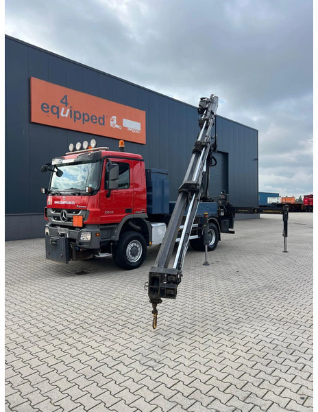 Mercedes-Benz Actros 2046 4x4 / FULL SPRING / HIAB 288 EP 5 HIPRO Crane / EURO-5 - Kranbil: bild 1 Mercedes-Benz Actros 2046 4x4 / FULL SPRING / HIAB 288 EP 5 HIPRO Crane / EURO-5 - Kranbil: bild 1