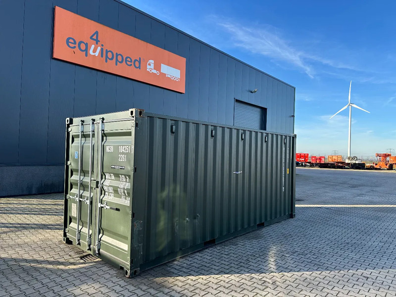 Onbekend TOP 20FT DV 8'6" containers ONE-WAY, 2x available, darkgreen - Sjöcontainer: bild 1 Onbekend TOP 20FT DV 8'6" containers ONE-WAY, 2x available, darkgreen - Sjöcontainer: bild 1