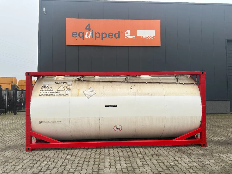 SINGAMAS 20FT ISO, 26.000L/1-COMP/3 BAFFELS/3 manholes, 5Y inspection: 06/2027 - Tankcontainer: bild 2 SINGAMAS 20FT ISO, 26.000L/1-COMP/3 BAFFELS/3 manholes, 5Y inspection: 06/2027 - Tankcontainer: bild 2