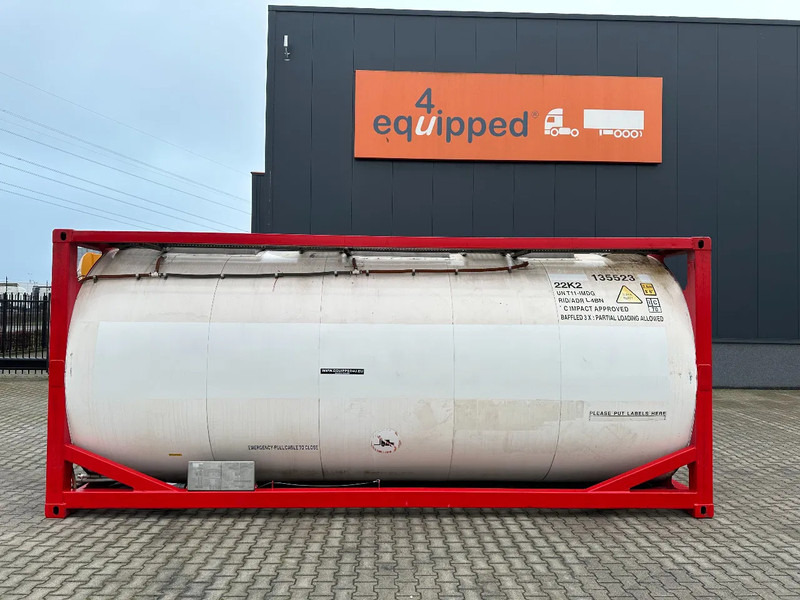 SINGAMAS 20FT ISO, 26.000L/1-COMP/3 BAFFELS/3 manholes, 5Y inspection: 06/2027 - Tankcontainer: bild 2 SINGAMAS 20FT ISO, 26.000L/1-COMP/3 BAFFELS/3 manholes, 5Y inspection: 06/2027 - Tankcontainer: bild 2