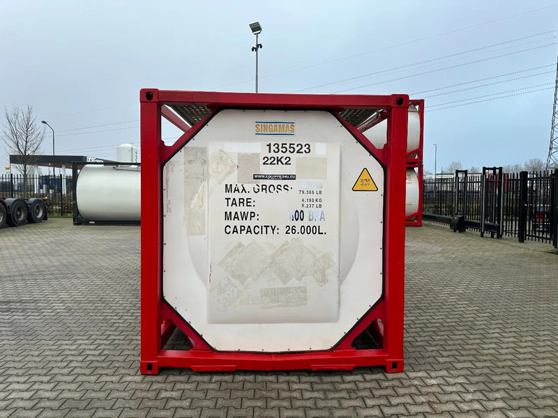 SINGAMAS 20FT ISO, 26.000L/1-COMP/3 BAFFELS/3 manholes, 5Y inspection: 06/2027 - Tankcontainer: bild 5 SINGAMAS 20FT ISO, 26.000L/1-COMP/3 BAFFELS/3 manholes, 5Y inspection: 06/2027 - Tankcontainer: bild 5