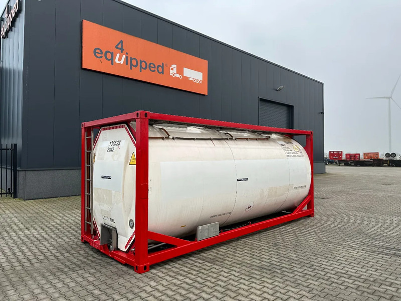 SINGAMAS 20FT ISO, 26.000L/1-COMP/3 BAFFELS/3 manholes, 5Y inspection: 06/2027 - Tankcontainer: bild 1 SINGAMAS 20FT ISO, 26.000L/1-COMP/3 BAFFELS/3 manholes, 5Y inspection: 06/2027 - Tankcontainer: bild 1