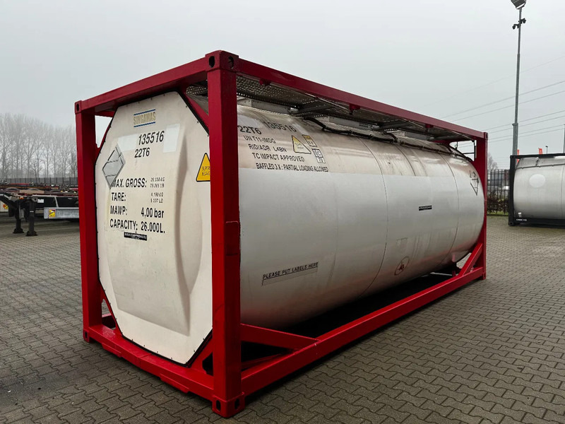 SINGAMAS 20FT ISO, 26.000L/1-COMP/3 BAFFELS/3 manholes, 5Y inspection: 07/2027 - Tankcontainer: bild 5 SINGAMAS 20FT ISO, 26.000L/1-COMP/3 BAFFELS/3 manholes, 5Y inspection: 07/2027 - Tankcontainer: bild 5