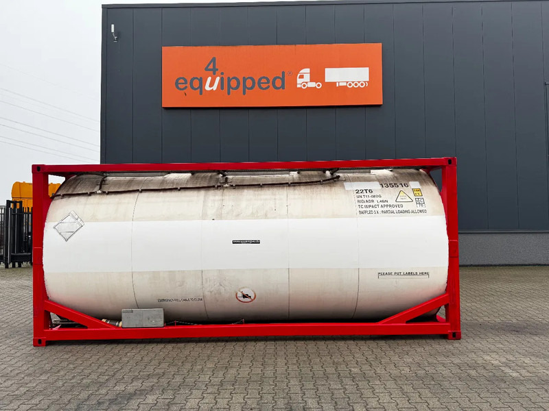 SINGAMAS 20FT ISO, 26.000L/1-COMP/3 BAFFELS/3 manholes, 5Y inspection: 07/2027 - Tankcontainer: bild 2 SINGAMAS 20FT ISO, 26.000L/1-COMP/3 BAFFELS/3 manholes, 5Y inspection: 07/2027 - Tankcontainer: bild 2