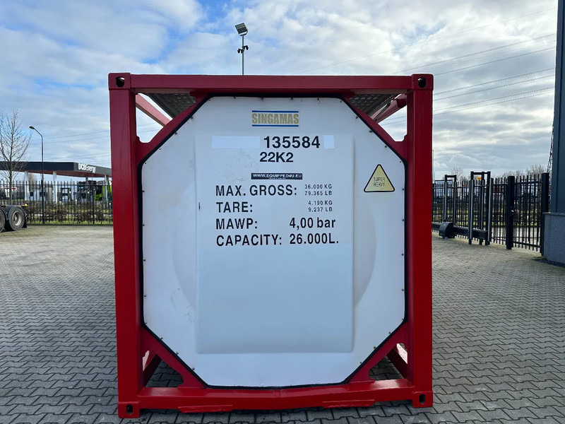 SINGAMAS 20FT ISO, 26.000L/1-COMP/3 BAFFELS/3 manholes, ADR inspectio valid till: 07/2025 - Tankcontainer: bild 5 SINGAMAS 20FT ISO, 26.000L/1-COMP/3 BAFFELS/3 manholes, ADR inspectio valid till: 07/2025 - Tankcontainer: bild 5