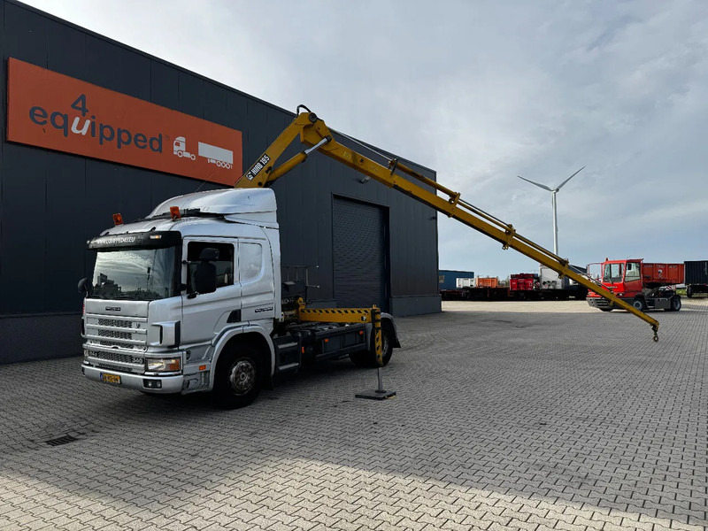 Scania P114-340 + HIAB 19-5 crane + remote / Euro-3 / 3 pedals / NL-truck / APK: 12-2025 - Kranbil: bild 3 Scania P114-340 + HIAB 19-5 crane + remote / Euro-3 / 3 pedals / NL-truck / APK: 12-2025 - Kranbil: bild 3
