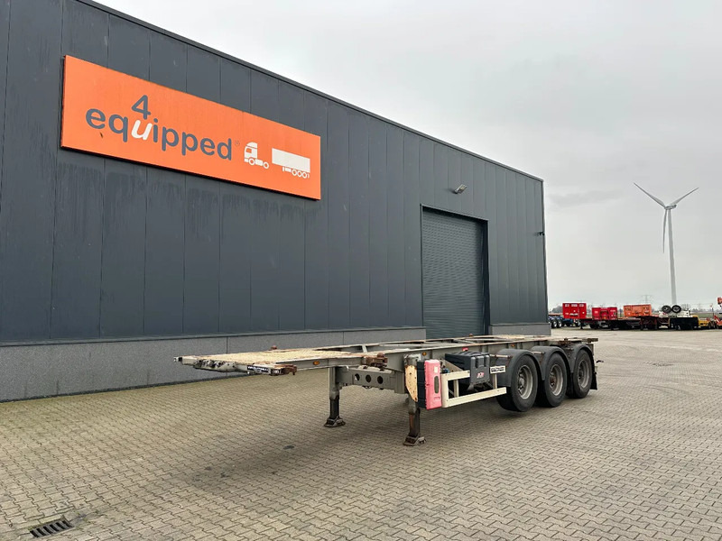 TURBO'S HOET 20FT/30FT, ADR (FL, AT), ALCOA, galvanized, BPW+DISC, liftaxle - Containerbil/ Växelflak semitrailer: bild 1 TURBO'S HOET 20FT/30FT, ADR (FL, AT), ALCOA, galvanized, BPW+DISC, liftaxle - Containerbil/ Växelflak semitrailer: bild 1